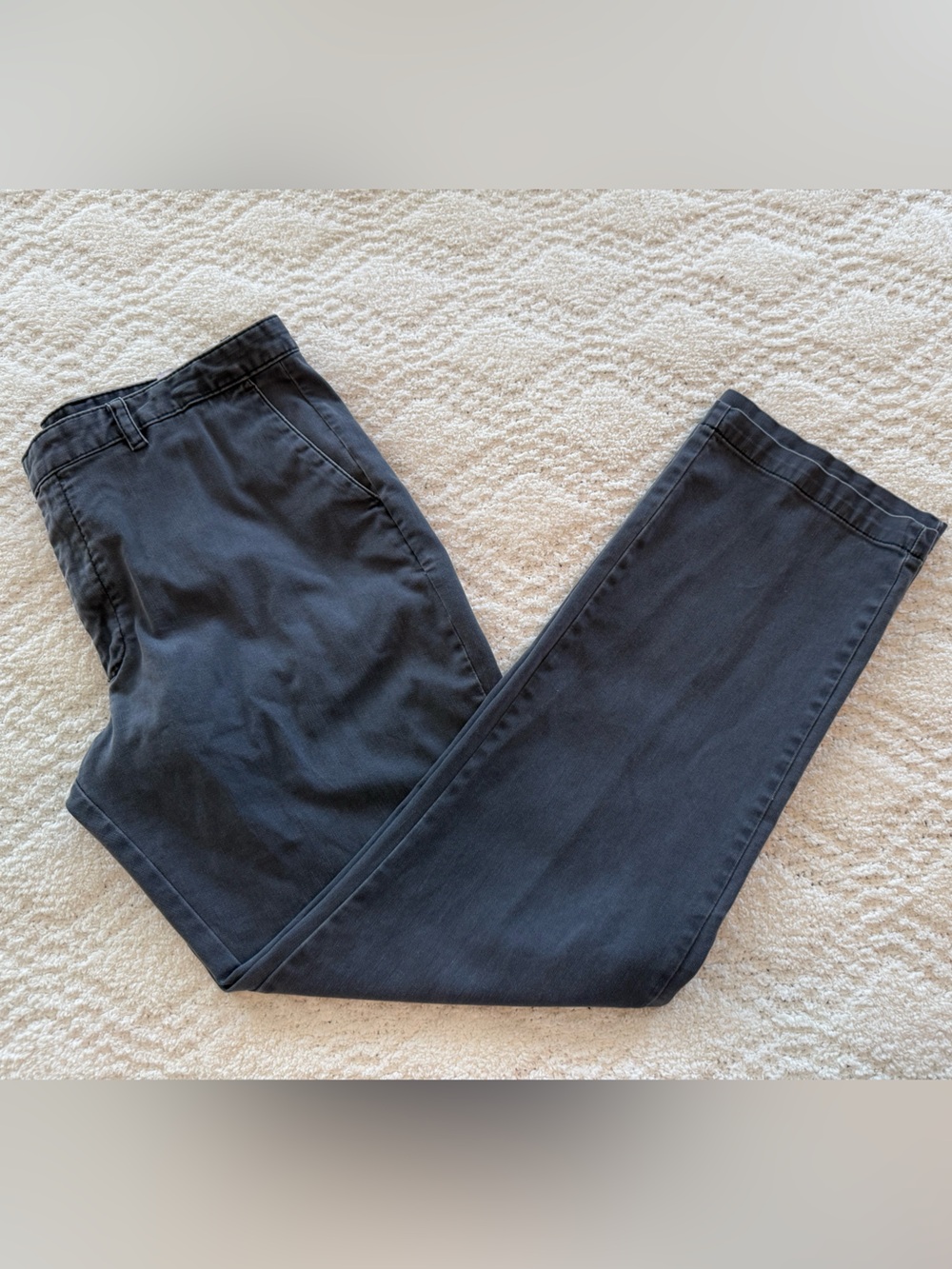 Banana Republic Men's Charcoal Gray Chinos